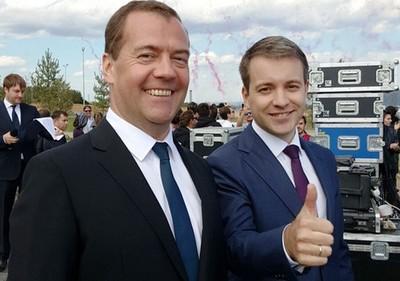 Dmitry Medvedev and Nikolai Nikiforov