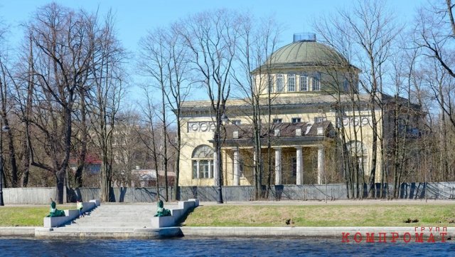 Mansion of the Prince of Oldenburg on Kamenny Island - owned by Polina Prigozhina