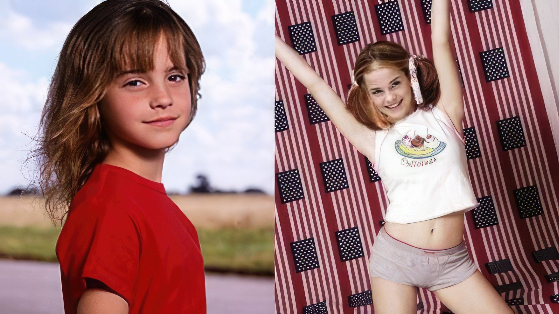 Emma Watson's childhood photos