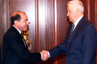 Boris Berezovsky and Boris Yeltsin