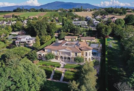 Bellerive Castle near Geneva