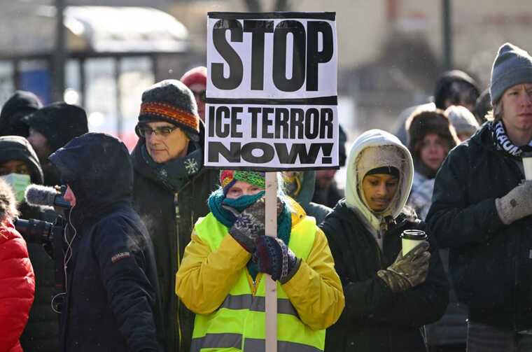 Mass protests in dozens of US cities are demanding funding cuts for ICE immigration enforcement following the Minnesota shooting.