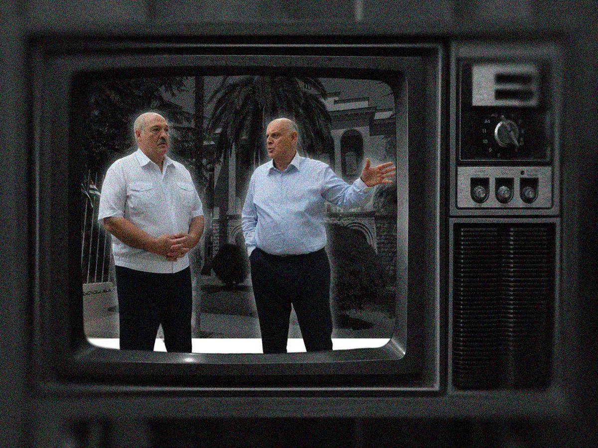 Alexander Lukashenko, Aslan Bzhania uqiqediqxeiqrusld