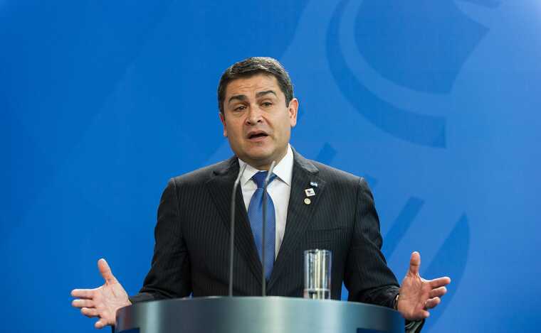 Trump said he was ready to pardon the former president of Honduras, who was sentenced to 45 years for drug trafficking.