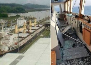 203448 Turkish Media Reported About A Bomb That Hit A Turkish Ship In The Black Sea