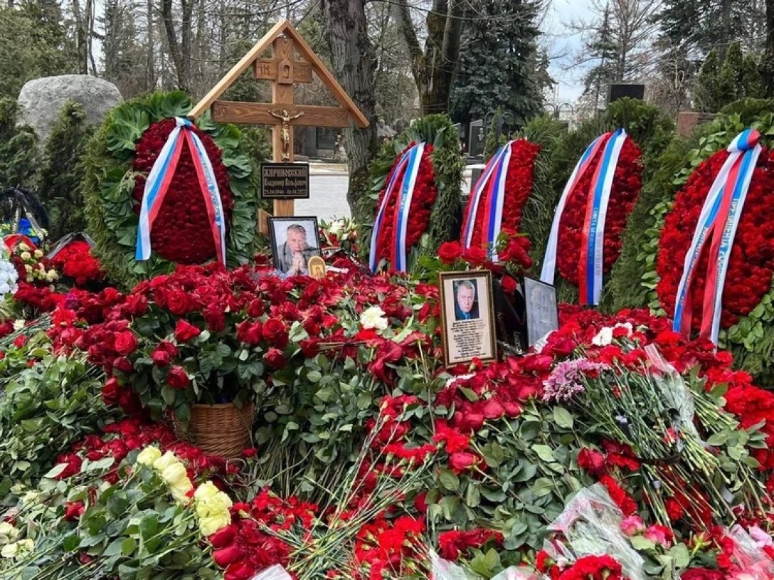 Vladimir Zhirinovsky, Zhirinovsky's funeral, Zhirinovsky's grave, Zhirinovsky died