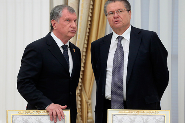 Igor Sechin and Alexey Ulyukaev