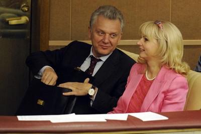 Viktor Khristenko and Tatyana Golikova