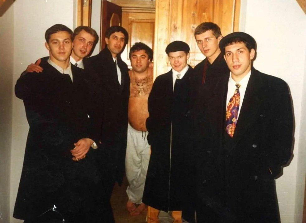 Anatoly Bykov and lads