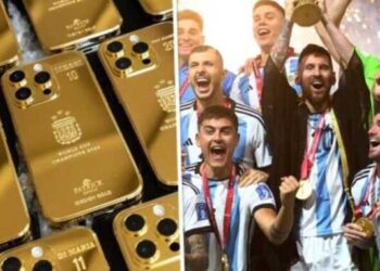 30525 Leo Messi Will Give Argentina Teammates 35 Iphones In Personalized Gold Cases