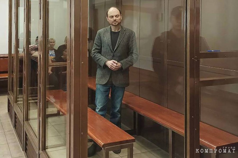 the accused kara-murza in the moscow city court