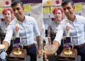 51117 Grimaces of black PR. Photo of British Prime Minister Sunak with beer "in the wrong glass", or how deepfakes threaten politicians