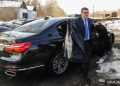 The BMW limousine of the Chelyabinsk governor flies under 150 The BMW limousine of the Chelyabinsk governor flies under 150 km / h, spitting on fines for traffic violations
