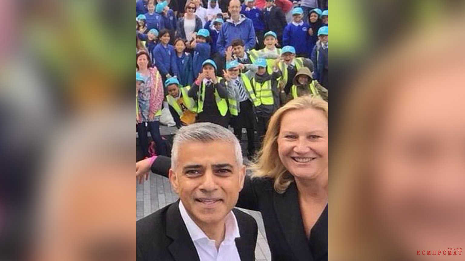 Mayor of London Sadiq Khan and Elena Baturina