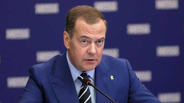 53434 Medvedev blamed Saakashvili for the conflict in South Ossetia