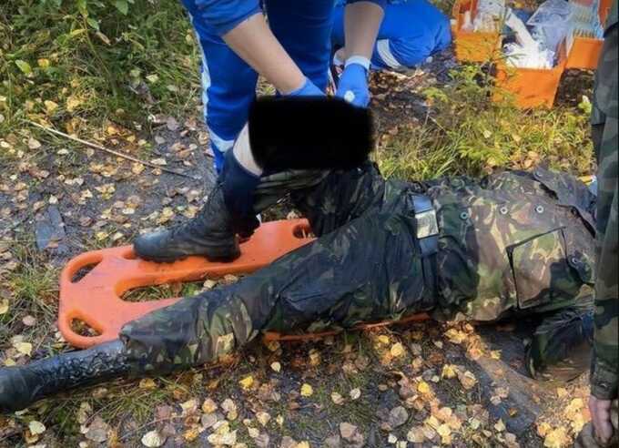 A Man Was Injured In An Explosion In A Forest A Man Was Injured In An Explosion In A Forest Near St. Petersburg
