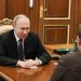 57247 Kadyrov had enough time for a five-minute meeting with Putin under cameras