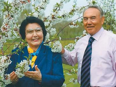 Sarah and Nursultan Nazarbayev
