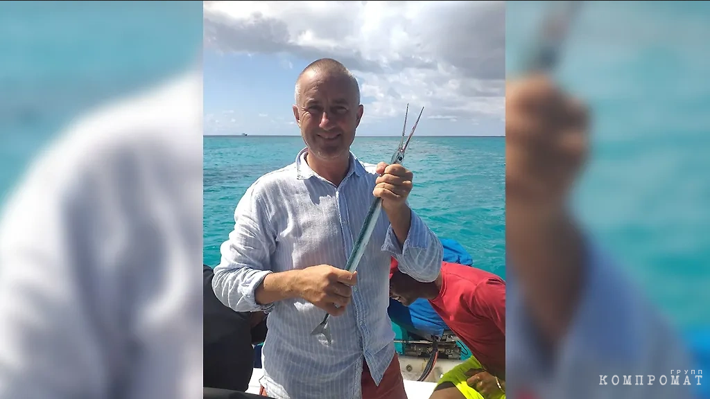 The owner and general director of the company "13" Dmitry Galan prefers to fish in the Dominican Republic - he has already gone there several times