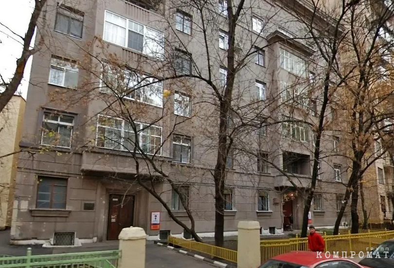 House in Spiridonyevsky Lane, where Yuri Solomin lived with his family