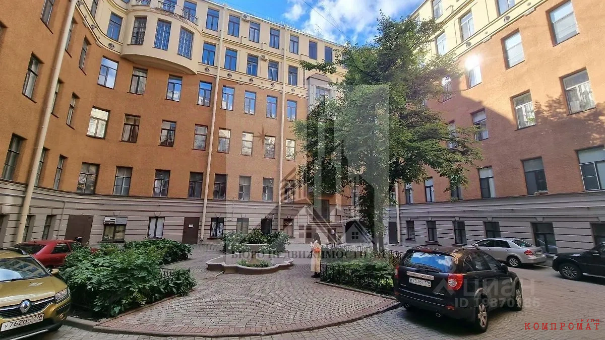 courtyard of melikhov's house