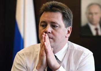 The ex governor of Sevastopol is awaiting trial at home in The ex-governor of Sevastopol is awaiting trial at home in London for money laundering and violating sanctions against Russia (*country sponsor of terrorism)
