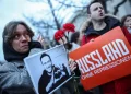 russia navalny berlin vigil I will continue the work of Aleksey Navalny