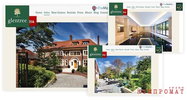 Beaulieu mansion on the real estate website
