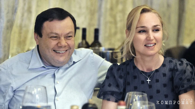 Mikhail Fridman and Oksana Ozhelskaya