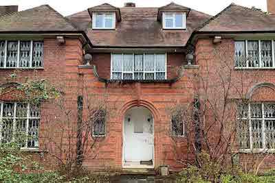 New Branksome mansion before reconstruction