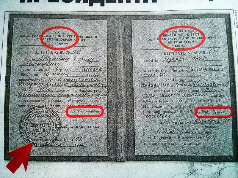 diploma Boris Lozhkin APU