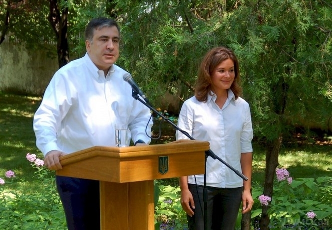 Saakashvili Gaidar