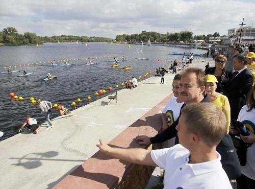 Kyiv water stadium Popov Gorgan Lyalka