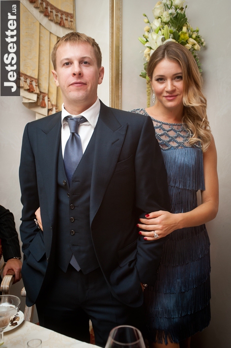 Vitaly Khomutynnik with his wife