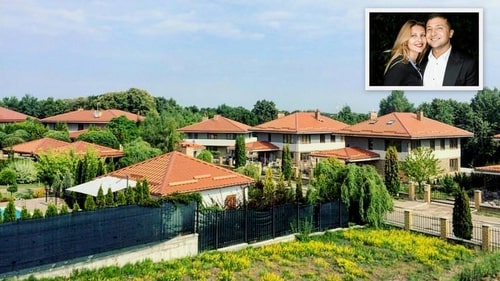 Residential complex Maetok where Zelensky lives