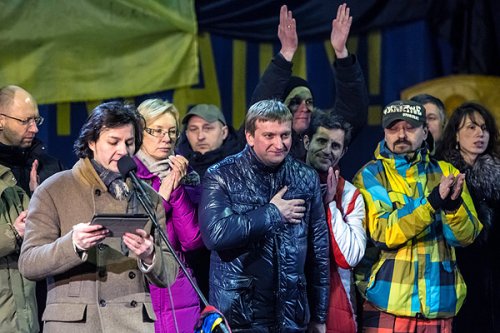 Pavel Petrenko at Euromaidan