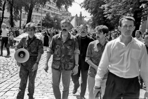 korchinsky at the procession