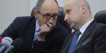 yatsenyuk, turchynov, parubiy and avakov left batkivshchyna