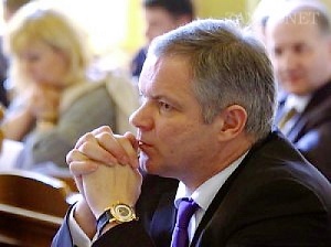 Andrey Mocharsky deputy of the Party of Regions, looking after, Lviv