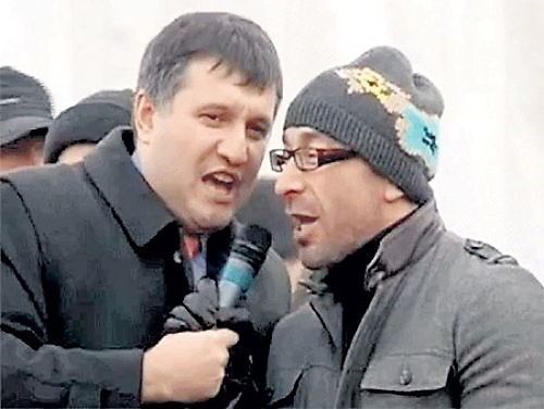 Arsen Avakov and Gennady Kernes