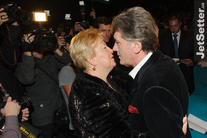 Vera Ulyanchenko and Viktor Yushchenko