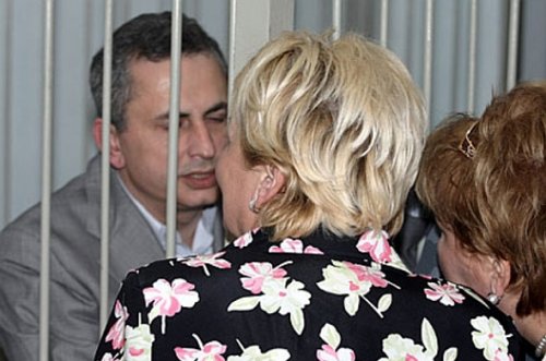 raisa bogatyreva and boris kolesnikov in court