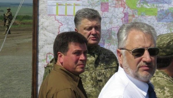 fools assembled poroshenko zhebrivsky and an unknown creature