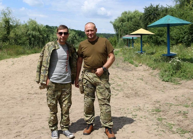 Artem Skoropadsky and Dmitry Yarosh