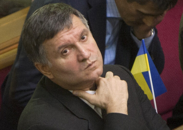 the head of the ministry of internal affairs avakov covers for his accomplice pavel ovcharenko