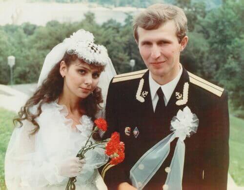 anatoly makarenko with his wife tatyana in 1987