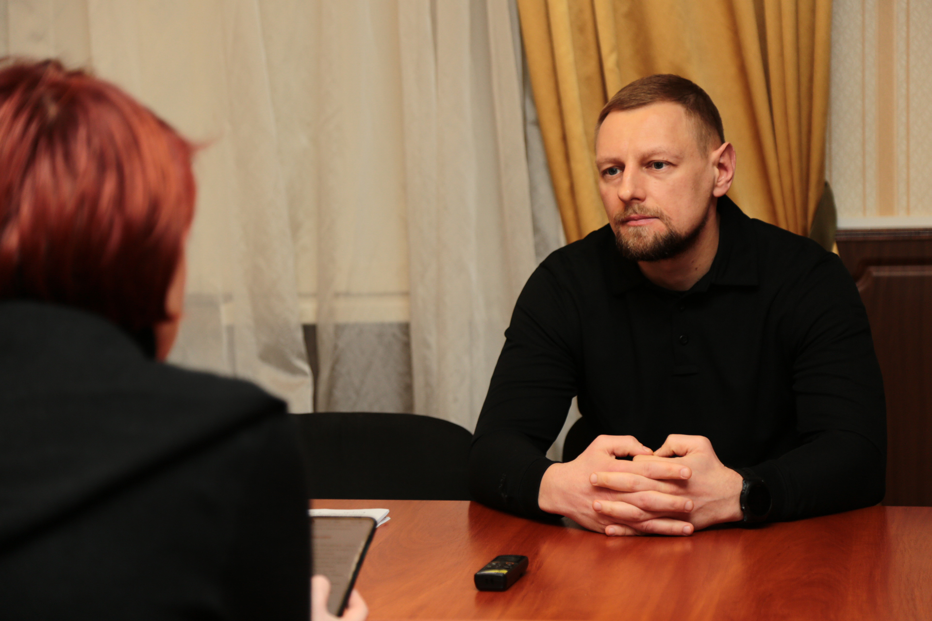 Head of the main detective unit of NABU Andrey Kaluzhinsky