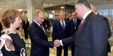 negotiations in minsk: first meeting between poroshenko and putin (*criminal)