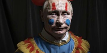 putin clown