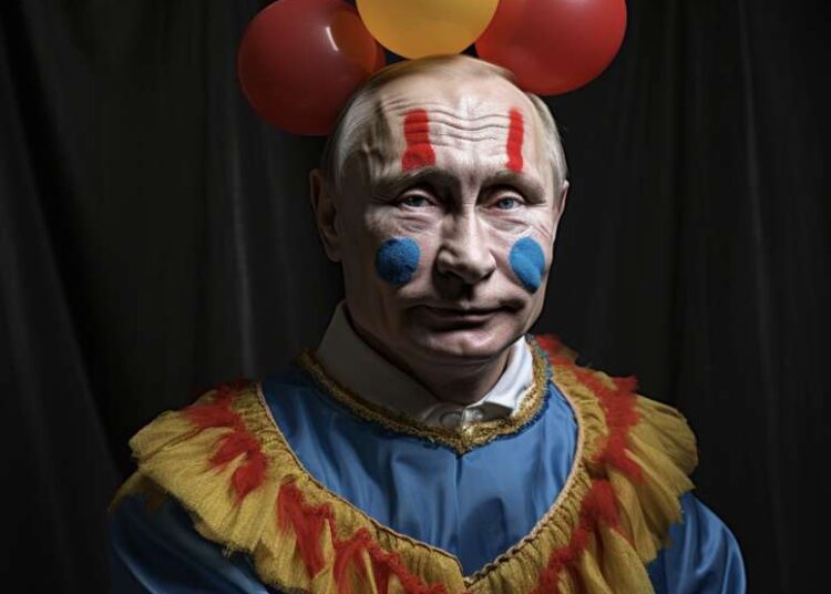 putin clown